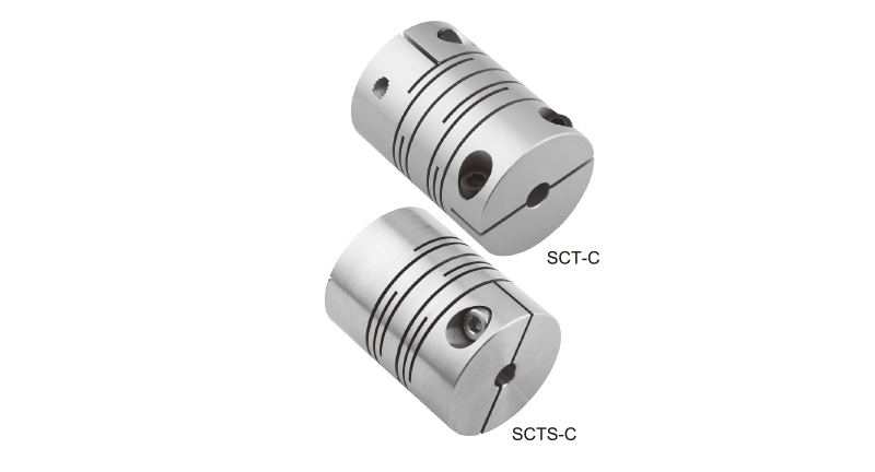 SCT-C/SCTS-C系列 開縫型/夾緊式/撓性聯軸器