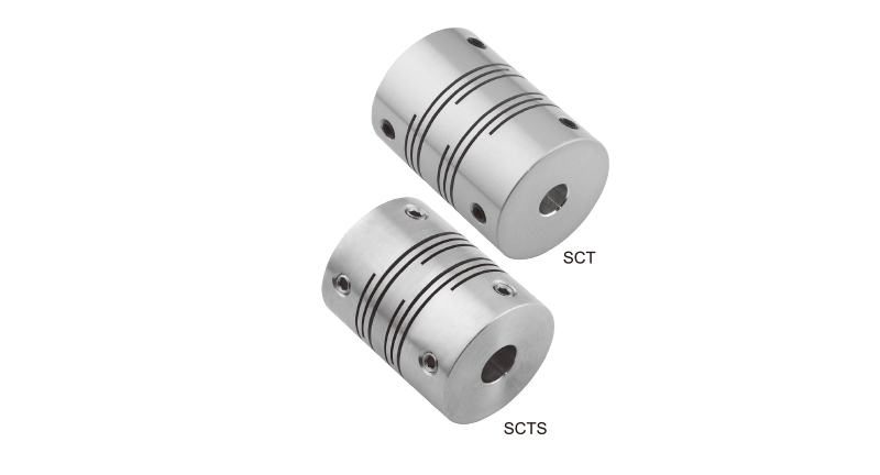 SCT/SCTS系列 開縫型/止付螺絲固定式/撓性聯軸器