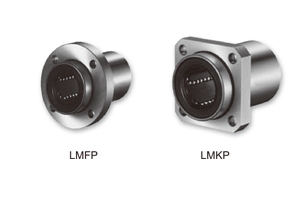 LMFP/LMKP 中央法蘭型 直線軸承（附引導端）