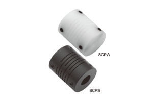 SCP 系列 開縫型/止付螺絲固定式/塑膠撓性聯軸器