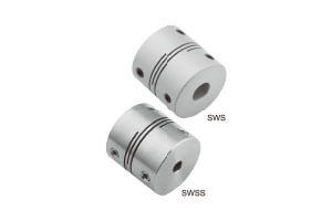SWS/SWSS 系列 開縫型/止付螺絲固定式/短型撓性聯軸器